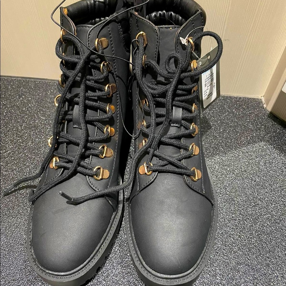 Women’s Combat Boots Black